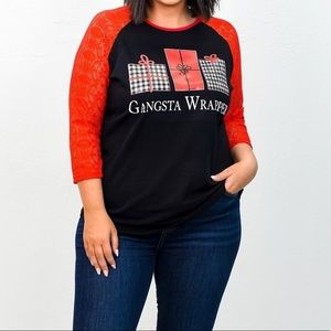 Brand New with tags! Gangster Wrapper Shirt-